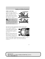 Предварительный просмотр 168 страницы Lincoln 2004 Town Car Owner'S Manual