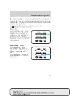 Предварительный просмотр 37 страницы Lincoln 2005 Navigator Owner'S Manual