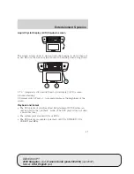 Предварительный просмотр 47 страницы Lincoln 2005 Navigator Owner'S Manual