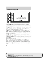 Предварительный просмотр 54 страницы Lincoln 2005 Navigator Owner'S Manual