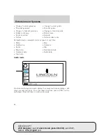 Предварительный просмотр 62 страницы Lincoln 2005 Navigator Owner'S Manual