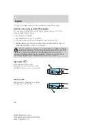 Предварительный просмотр 107 страницы Lincoln 2005 Town Car Owner'S Manual