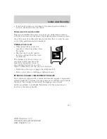 Предварительный просмотр 148 страницы Lincoln 2005 Town Car Owner'S Manual