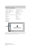 Предварительный просмотр 34 страницы Lincoln 2006 LS Owner'S Manual