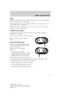 Preview for 63 page of Lincoln 2006 Mark LT Owner'S Manual