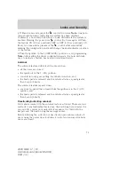 Preview for 71 page of Lincoln 2006 Mark LT Owner'S Manual