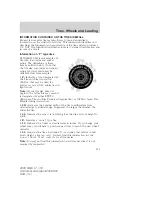 Preview for 131 page of Lincoln 2006 Mark LT Owner'S Manual