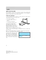 Предварительный просмотр 33 страницы Lincoln 2006 Zephyr Owner'S Manual