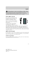 Предварительный просмотр 65 страницы Lincoln 2007 MKX Owner'S Manual