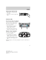 Предварительный просмотр 67 страницы Lincoln 2007 MKX Owner'S Manual