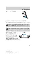 Предварительный просмотр 87 страницы Lincoln 2007 MKX Owner'S Manual