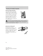 Предварительный просмотр 148 страницы Lincoln 2007 MKX Owner'S Manual