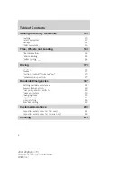 Предварительный просмотр 2 страницы Lincoln 2007 MKZ Owner'S Manual