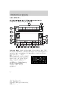 Предварительный просмотр 16 страницы Lincoln 2007 MKZ Owner'S Manual