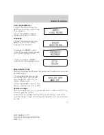 Предварительный просмотр 73 страницы Lincoln 2007 MKZ Owner'S Manual