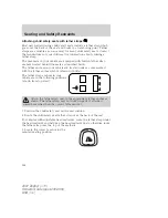 Предварительный просмотр 144 страницы Lincoln 2007 MKZ Owner'S Manual