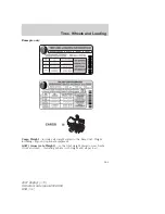 Предварительный просмотр 165 страницы Lincoln 2007 MKZ Owner'S Manual