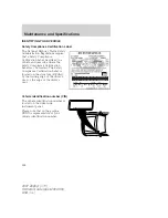 Предварительный просмотр 258 страницы Lincoln 2007 MKZ Owner'S Manual