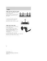 Предварительный просмотр 75 страницы Lincoln 2008 MKX Owner'S Manual