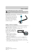 Предварительный просмотр 104 страницы Lincoln 2008 MKX Owner'S Manual