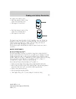 Предварительный просмотр 142 страницы Lincoln 2008 MKX Owner'S Manual