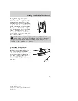 Предварительный просмотр 150 страницы Lincoln 2008 MKX Owner'S Manual