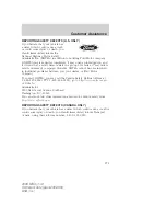 Предварительный просмотр 272 страницы Lincoln 2008 MKX Owner'S Manual