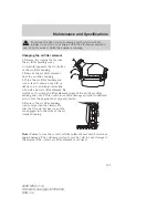 Предварительный просмотр 310 страницы Lincoln 2008 MKX Owner'S Manual