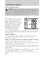 Предварительный просмотр 26 страницы Lincoln 2009 MKS Owner'S Manual