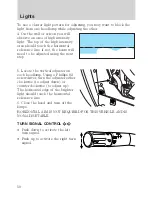 Предварительный просмотр 50 страницы Lincoln 2009 MKS Owner'S Manual