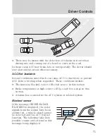 Предварительный просмотр 75 страницы Lincoln 2009 MKS Owner'S Manual