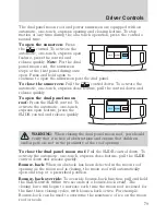 Предварительный просмотр 79 страницы Lincoln 2009 MKS Owner'S Manual