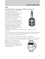 Предварительный просмотр 97 страницы Lincoln 2009 MKS Owner'S Manual