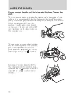 Предварительный просмотр 98 страницы Lincoln 2009 MKS Owner'S Manual