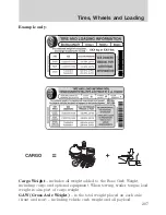 Предварительный просмотр 207 страницы Lincoln 2009 MKS Owner'S Manual