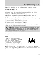 Предварительный просмотр 249 страницы Lincoln 2009 MKS Owner'S Manual