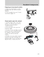 Предварительный просмотр 259 страницы Lincoln 2009 MKS Owner'S Manual