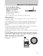 Предварительный просмотр 293 страницы Lincoln 2009 MKS Owner'S Manual