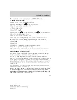 Предварительный просмотр 36 страницы Lincoln 2009 MKX Owner'S Manual