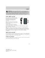 Предварительный просмотр 40 страницы Lincoln 2009 MKX Owner'S Manual