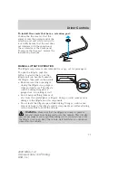 Предварительный просмотр 78 страницы Lincoln 2009 MKX Owner'S Manual