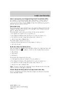 Предварительный просмотр 98 страницы Lincoln 2009 MKX Owner'S Manual