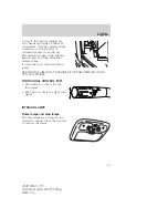 Preview for 44 page of Lincoln 2009 MKZ Owner'S Manual