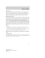 Preview for 68 page of Lincoln 2009 MKZ Owner'S Manual