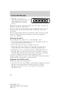 Preview for 103 page of Lincoln 2009 MKZ Owner'S Manual