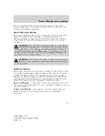 Preview for 180 page of Lincoln 2009 MKZ Owner'S Manual