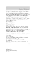 Preview for 240 page of Lincoln 2009 MKZ Owner'S Manual