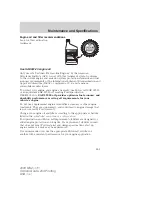 Preview for 256 page of Lincoln 2009 MKZ Owner'S Manual