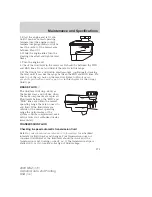 Preview for 276 page of Lincoln 2009 MKZ Owner'S Manual