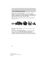 Предварительный просмотр 266 страницы Lincoln 2011 MKT Owner'S Manual